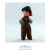 Puppenstubenfigur Junge mit Hut