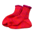 Socken mit Kontrastbund Rosso/Pink