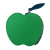 Portemonnaie Apfel Grün