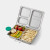 Lunchbox «Launch» Edelstahl mit Dipper